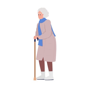 Aged Retirement Illustrations Templates 270619