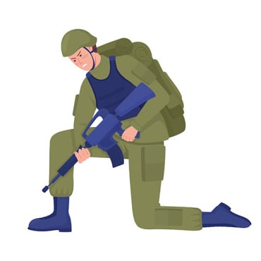 Combat Military Illustrations Templates 270625