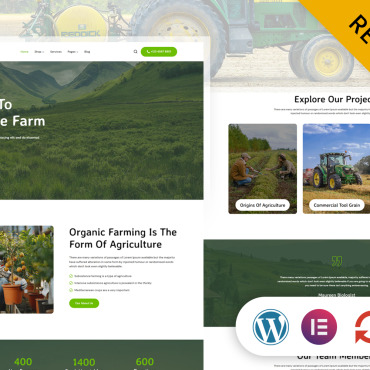 Business Farm WordPress Themes 270633