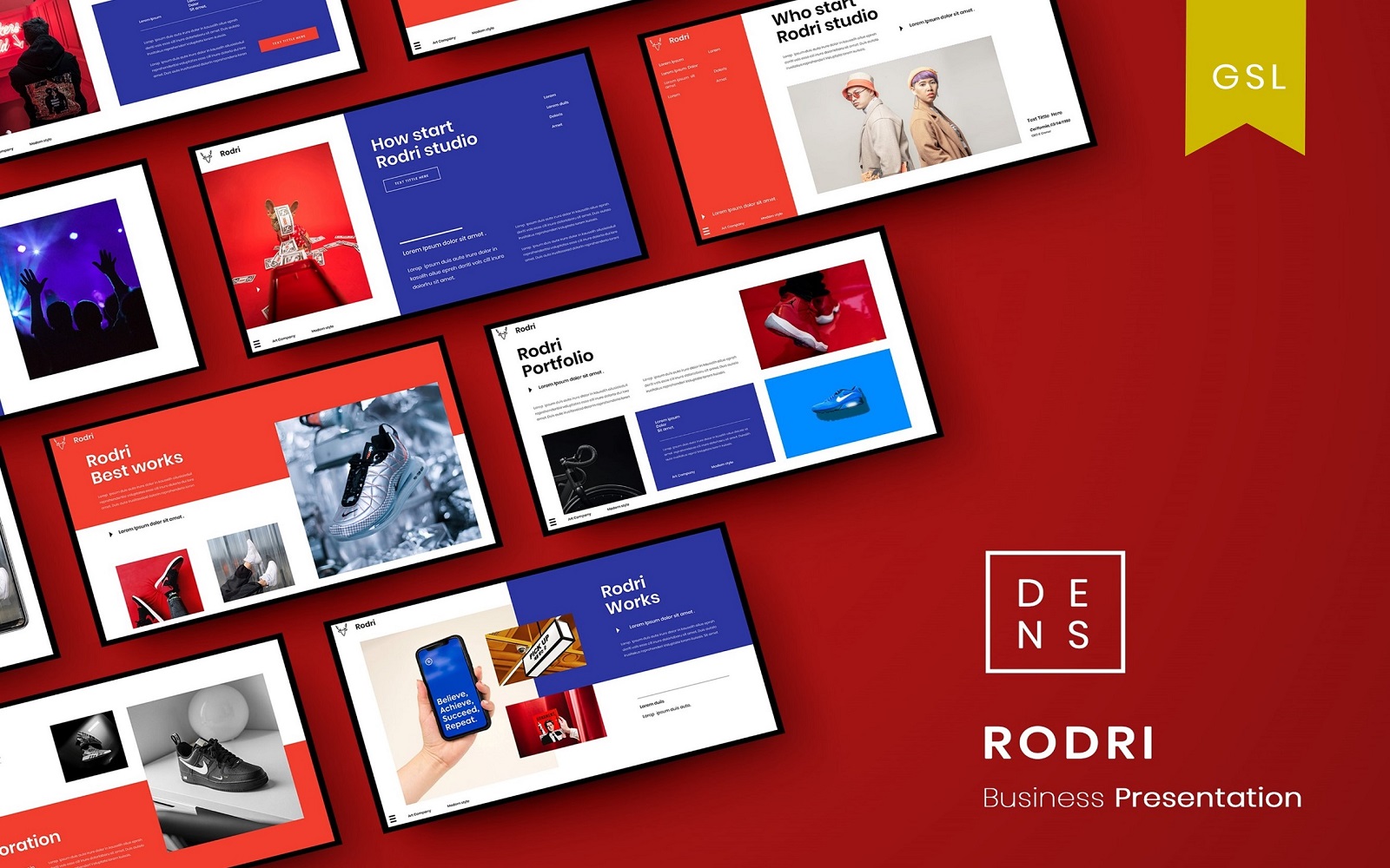 Rodri - BusinessGoogle Slide Template
