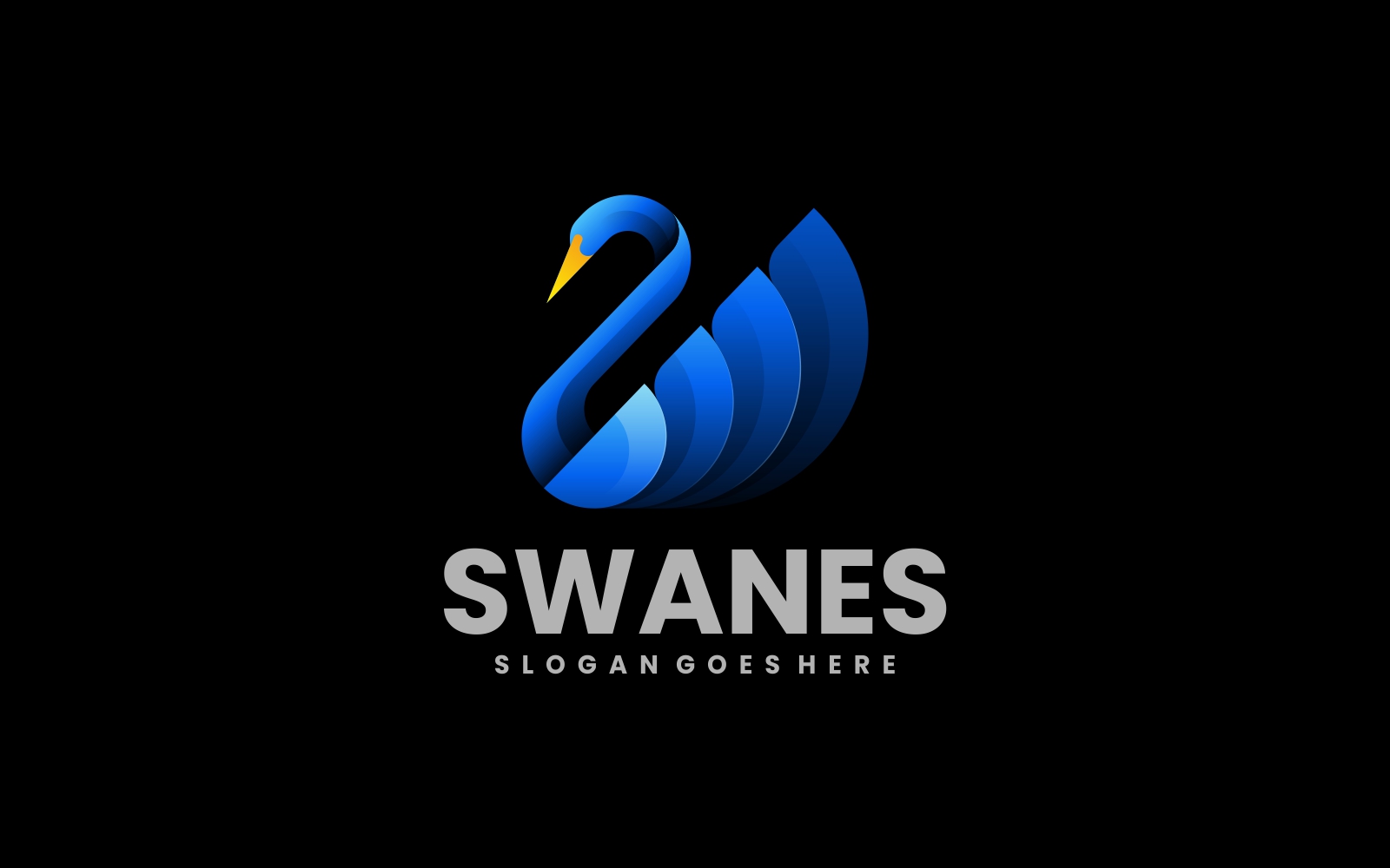 Swan Gradient Logo Style Vol.1