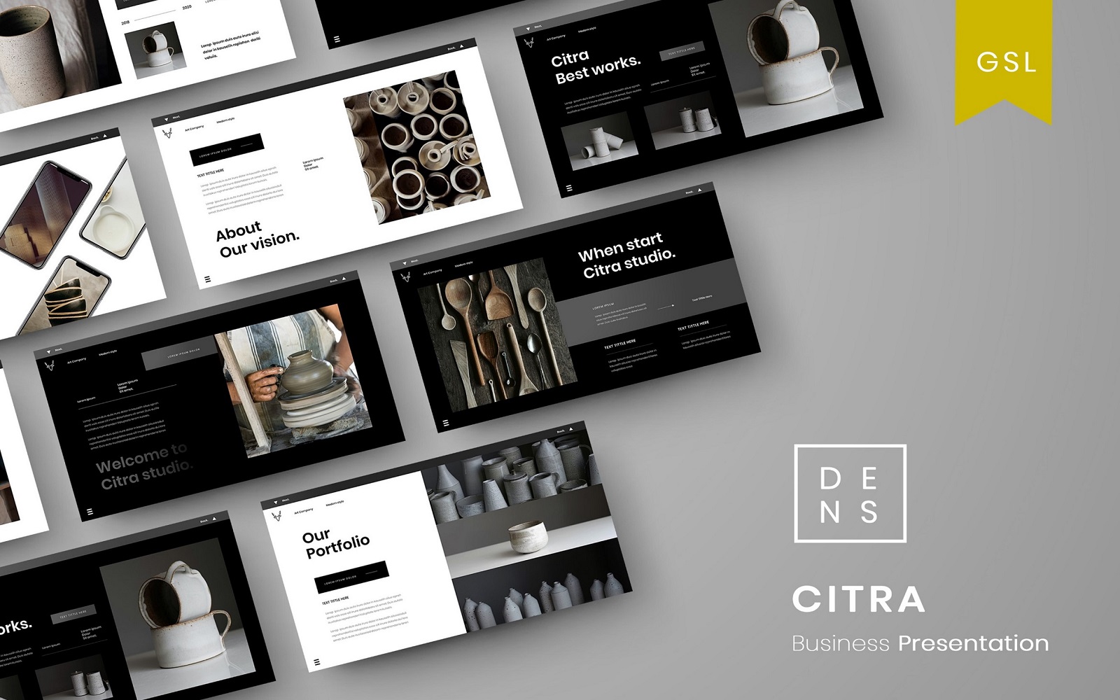 Citra - Business Google Slide Template