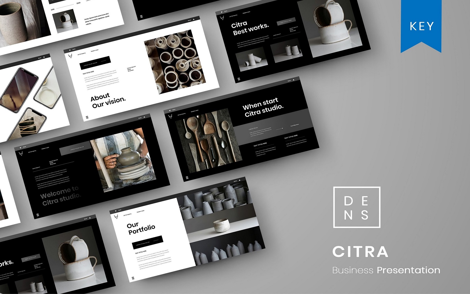 Citra – Business Keynote Template
