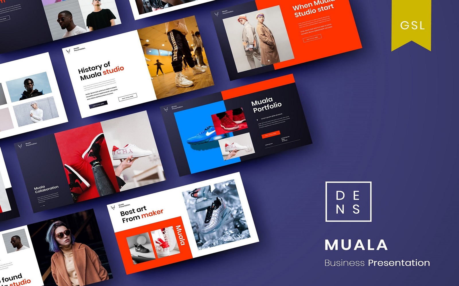 Muala - Business Google Slide Template