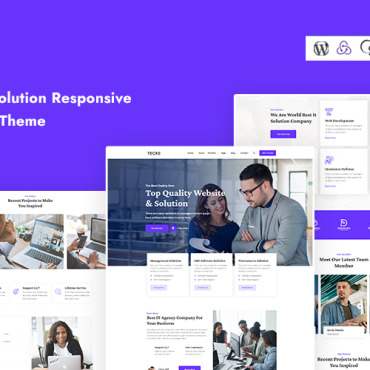 Business Clean WordPress Themes 270799