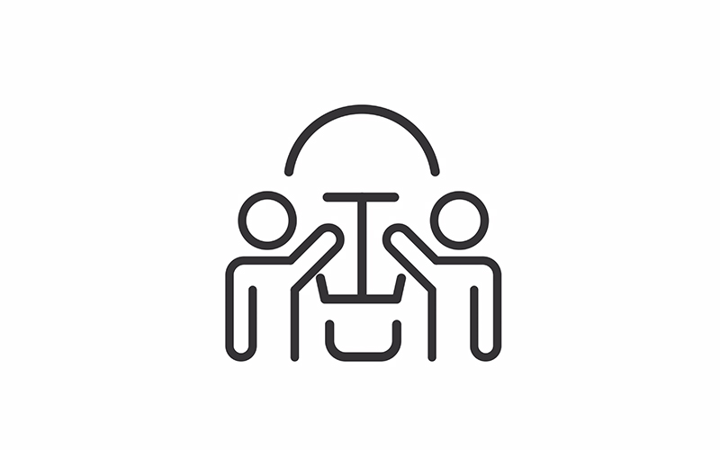 Boosting Group Creativity Animated Linear Icon