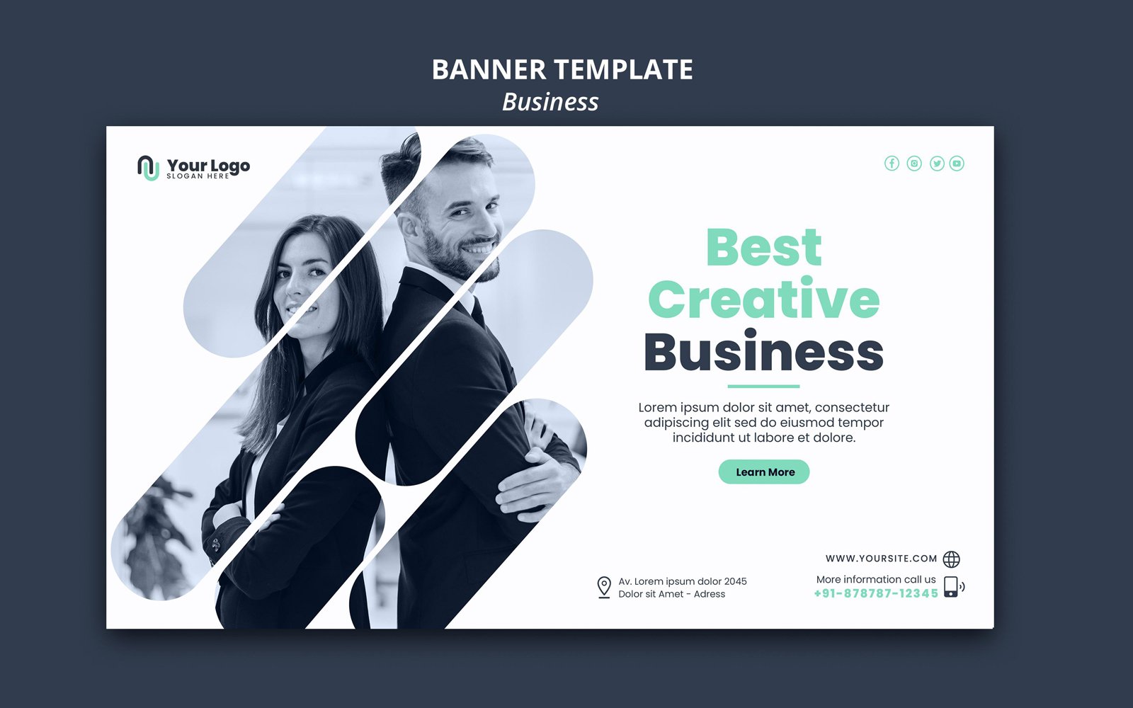 Creative Business Social Media Banner Templates