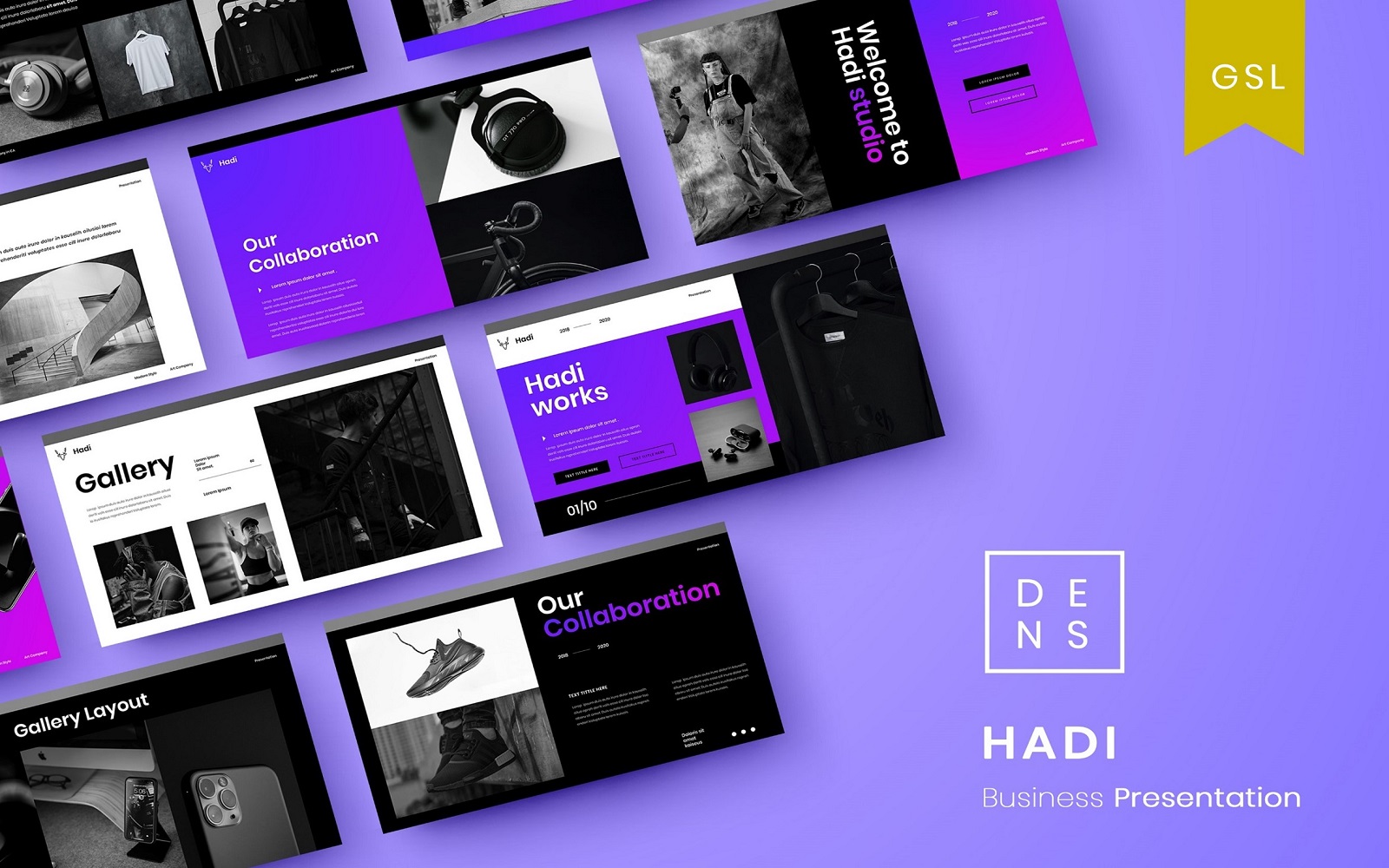 Hadi - Business Google Slide Template