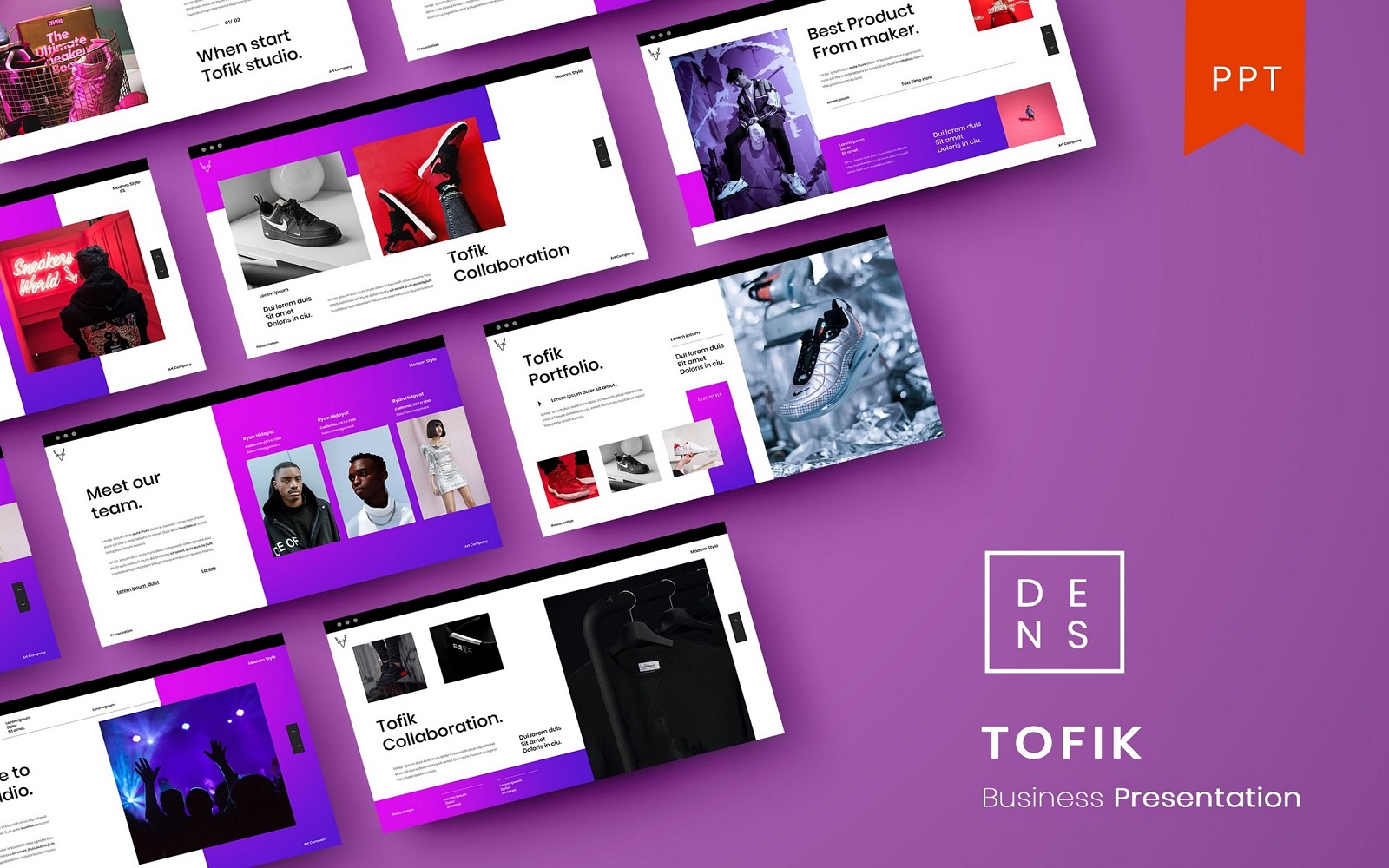 Tofik – Business PowerPoint Template