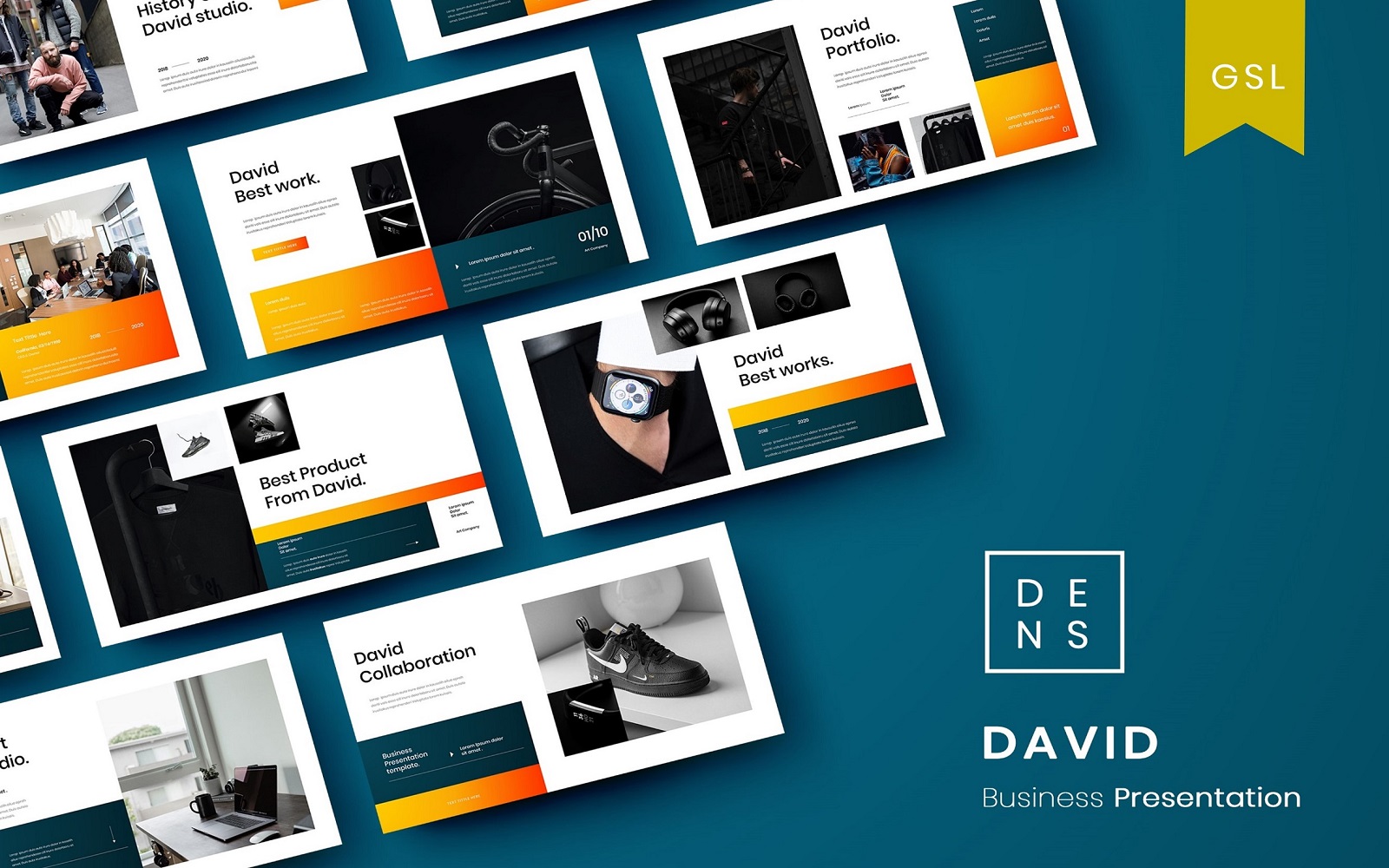 David – Business Keynote Template