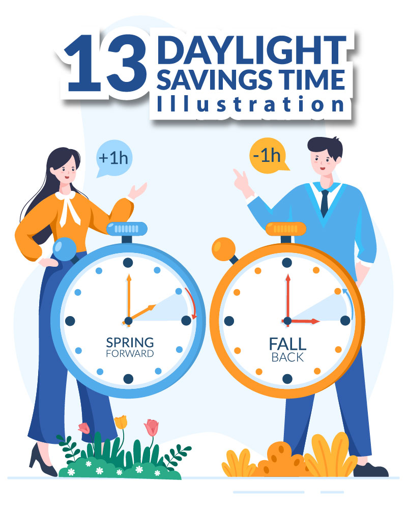 13 Daylight Saving Time Illustration