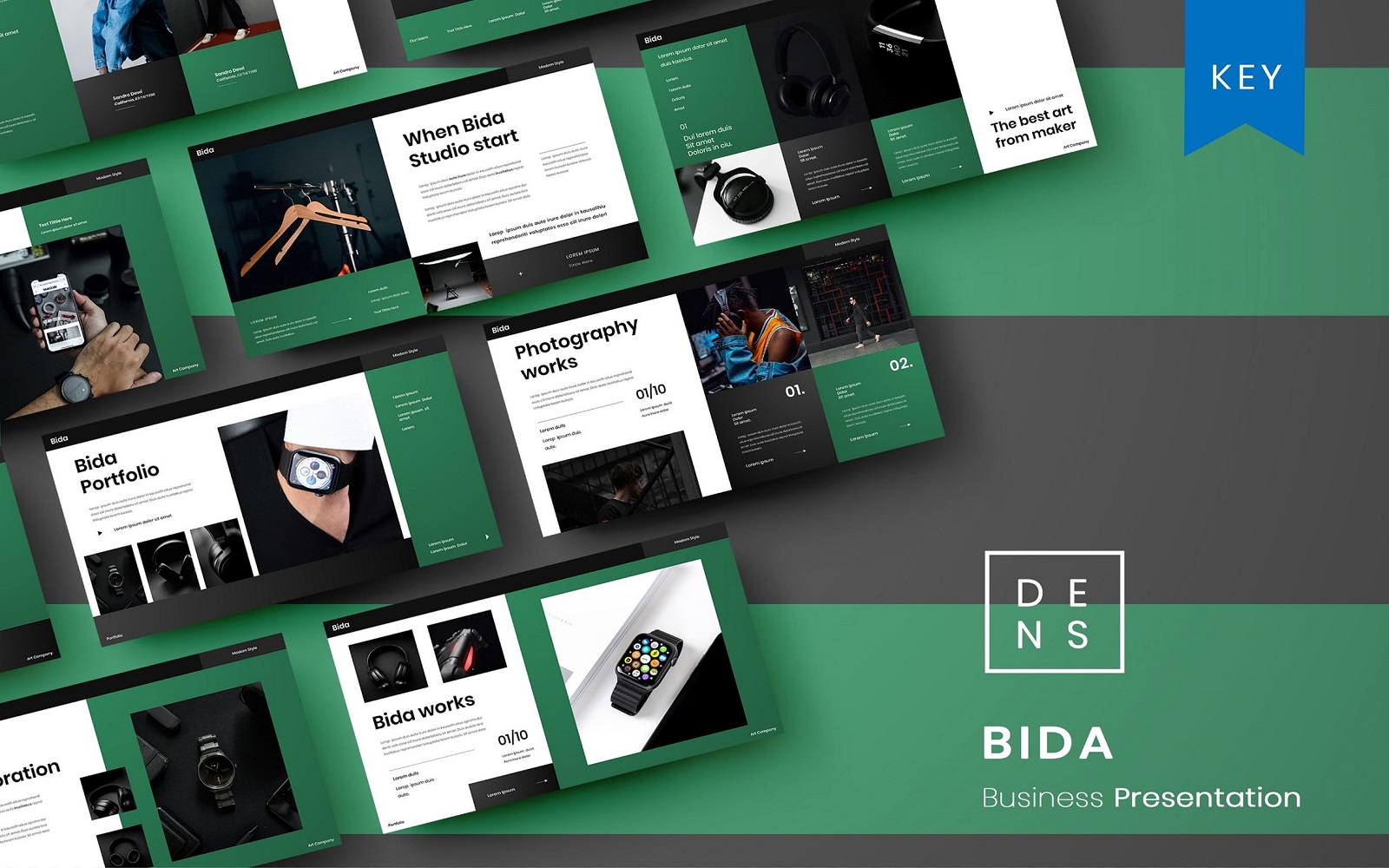 Bida – Business Keynote Template