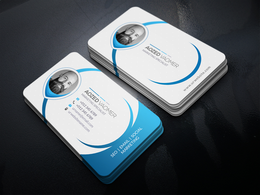 Personal Business Card Template 08