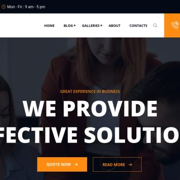 Business Clean WordPress Themes 271311