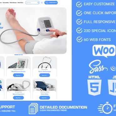 Clean Clinic WooCommerce Themes 271321