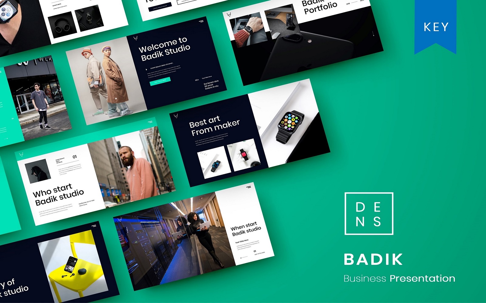 Badik – Business Keynote Template