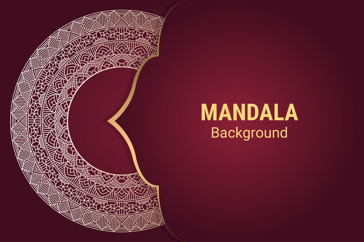 Luxury Mandala Vector Background