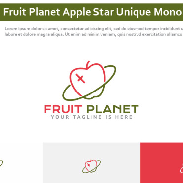Planet Apple Logo Templates 271501