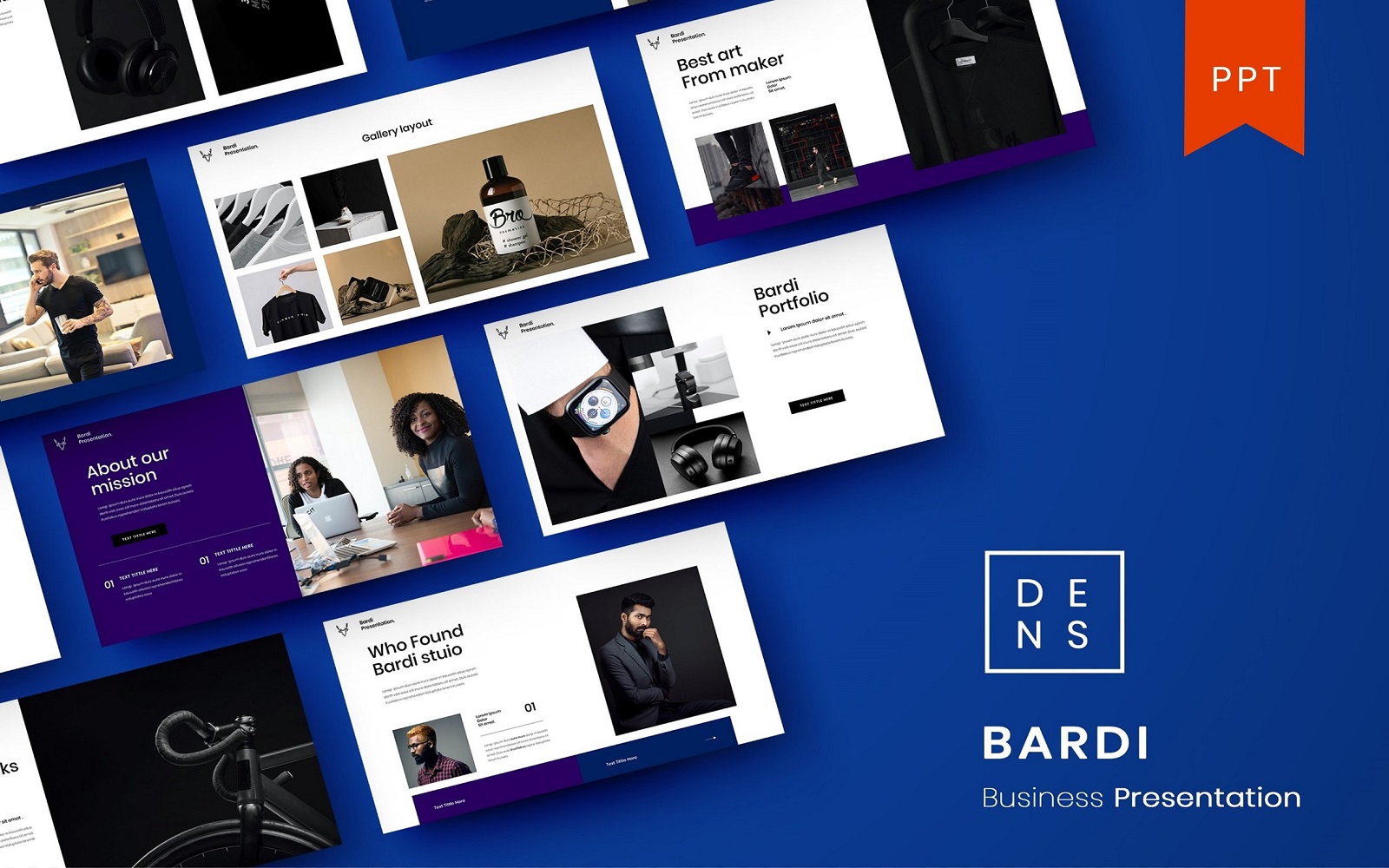 Bardi – Busines PowerPoint Template