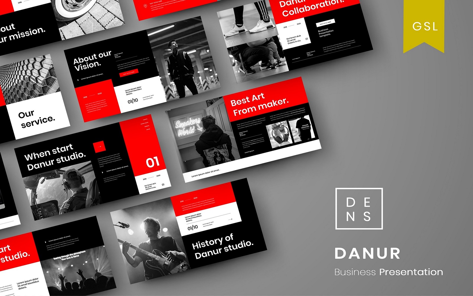 Danur - Business Google Slide Template