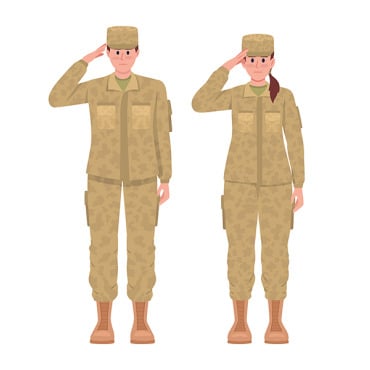 Soldier Army Illustrations Templates 271541