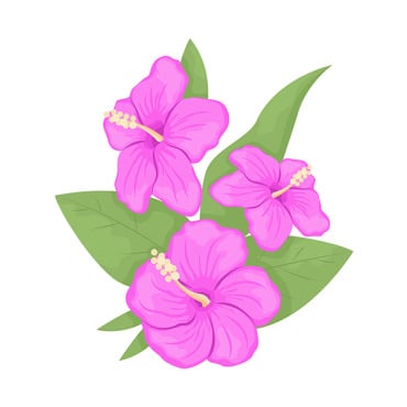 Hibiscus Leaf Illustrations Templates 271557