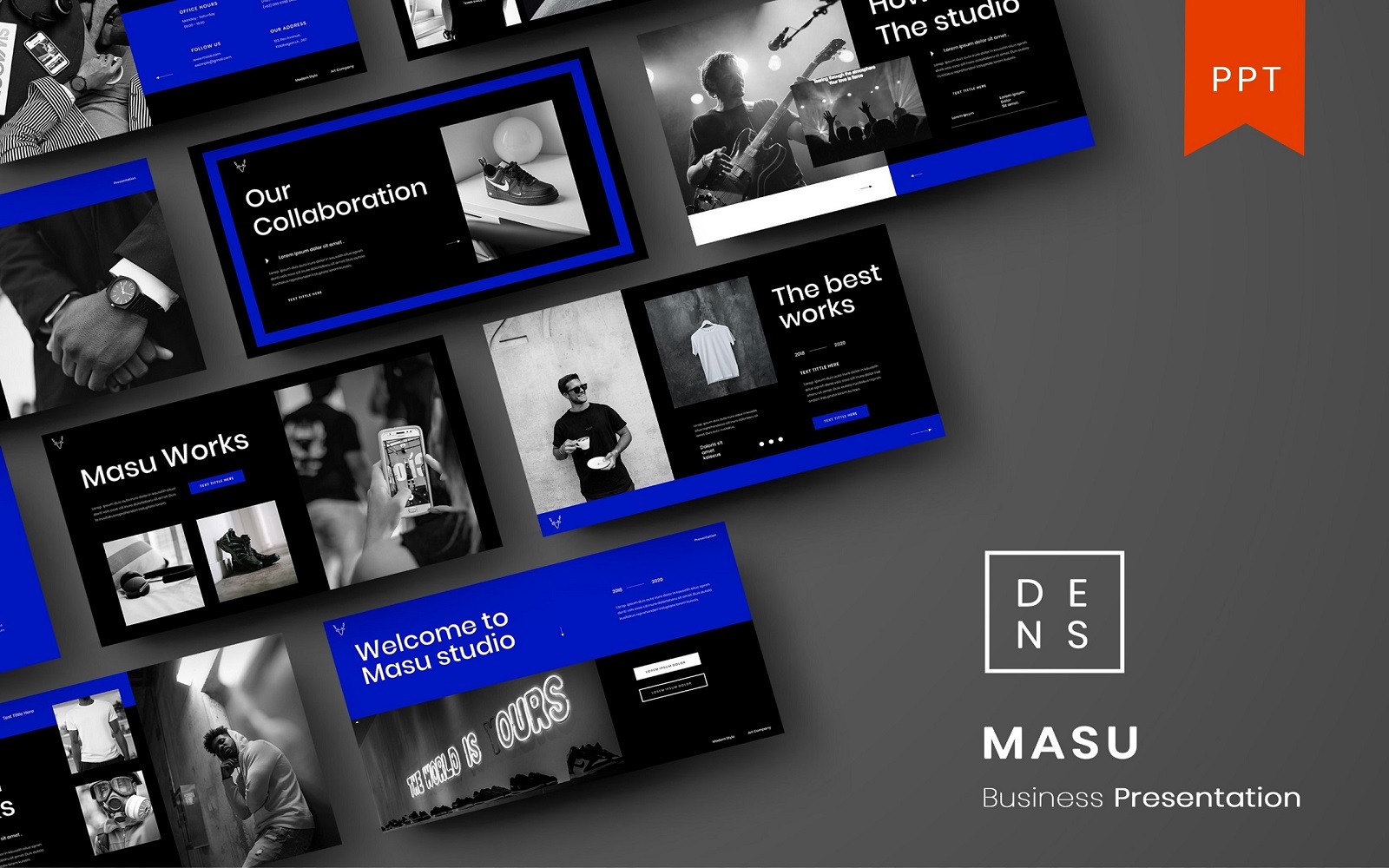 Masu – Business PowerPoint Template