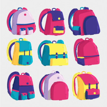 Backpack Illustration Illustrations Templates 271598