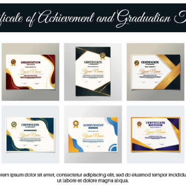 Gold Certificate Illustrations Templates 271626