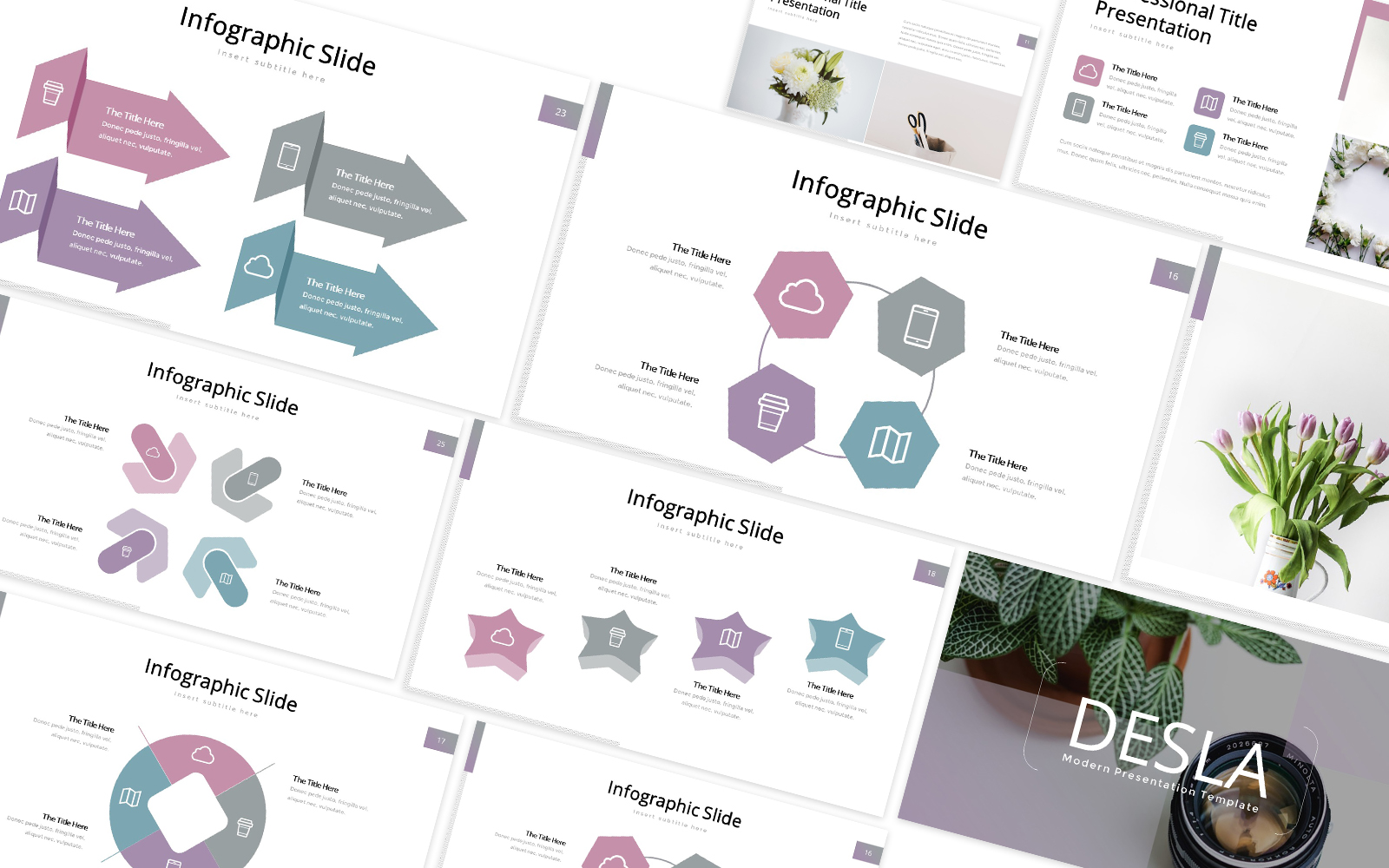 Desla Modern Keynote Template