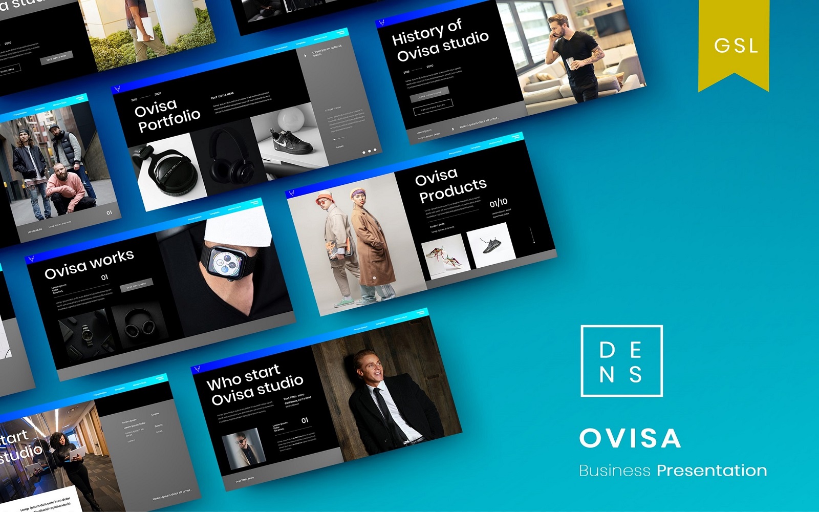 Ovisa - Business Google Slide Template