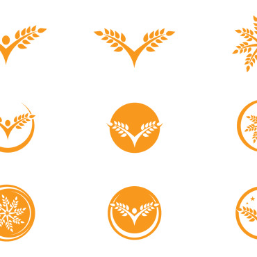 Wheat Agriculture Logo Templates 271991