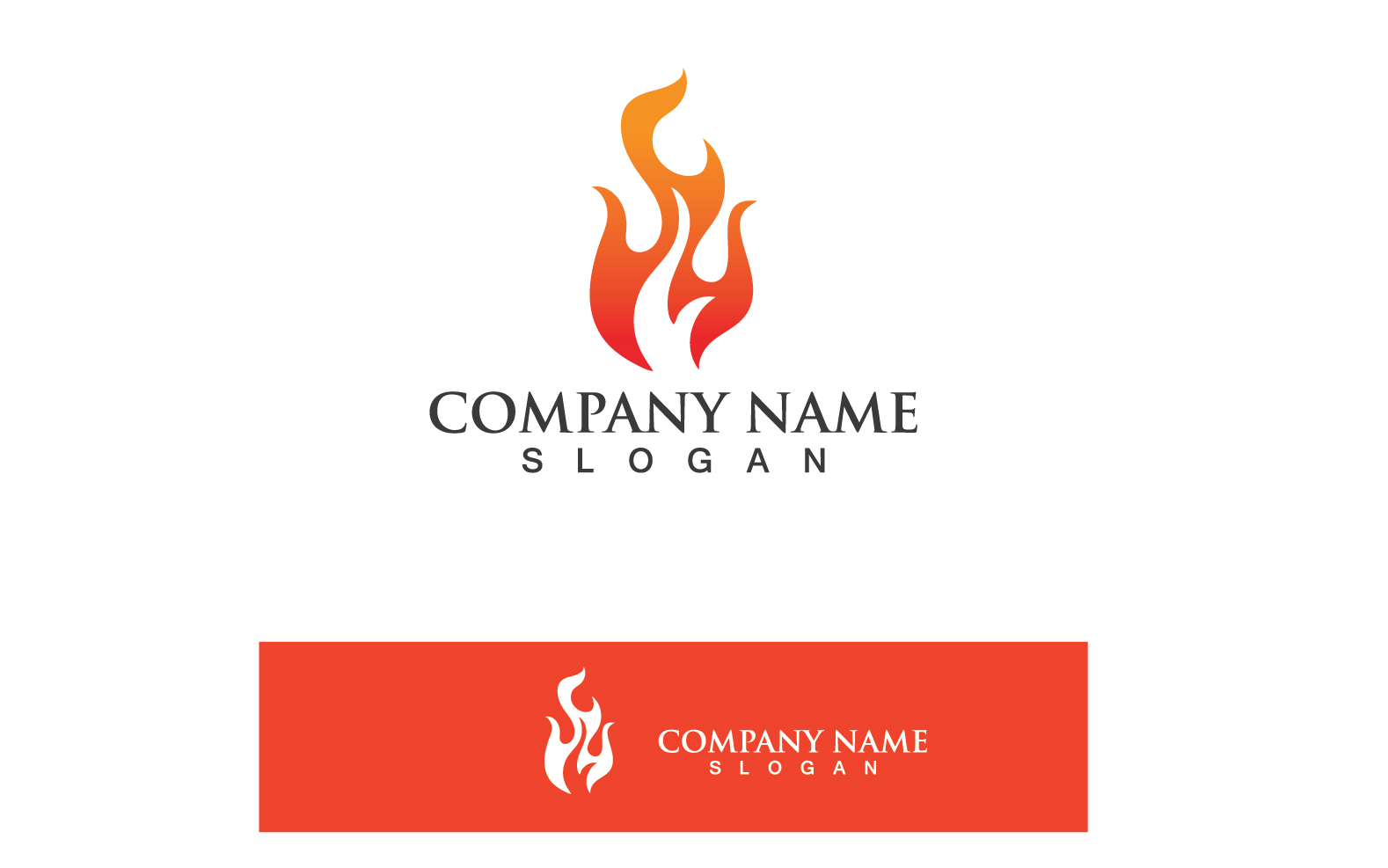 Fire Flame Ho Burn Logo And Symbol Vector V11