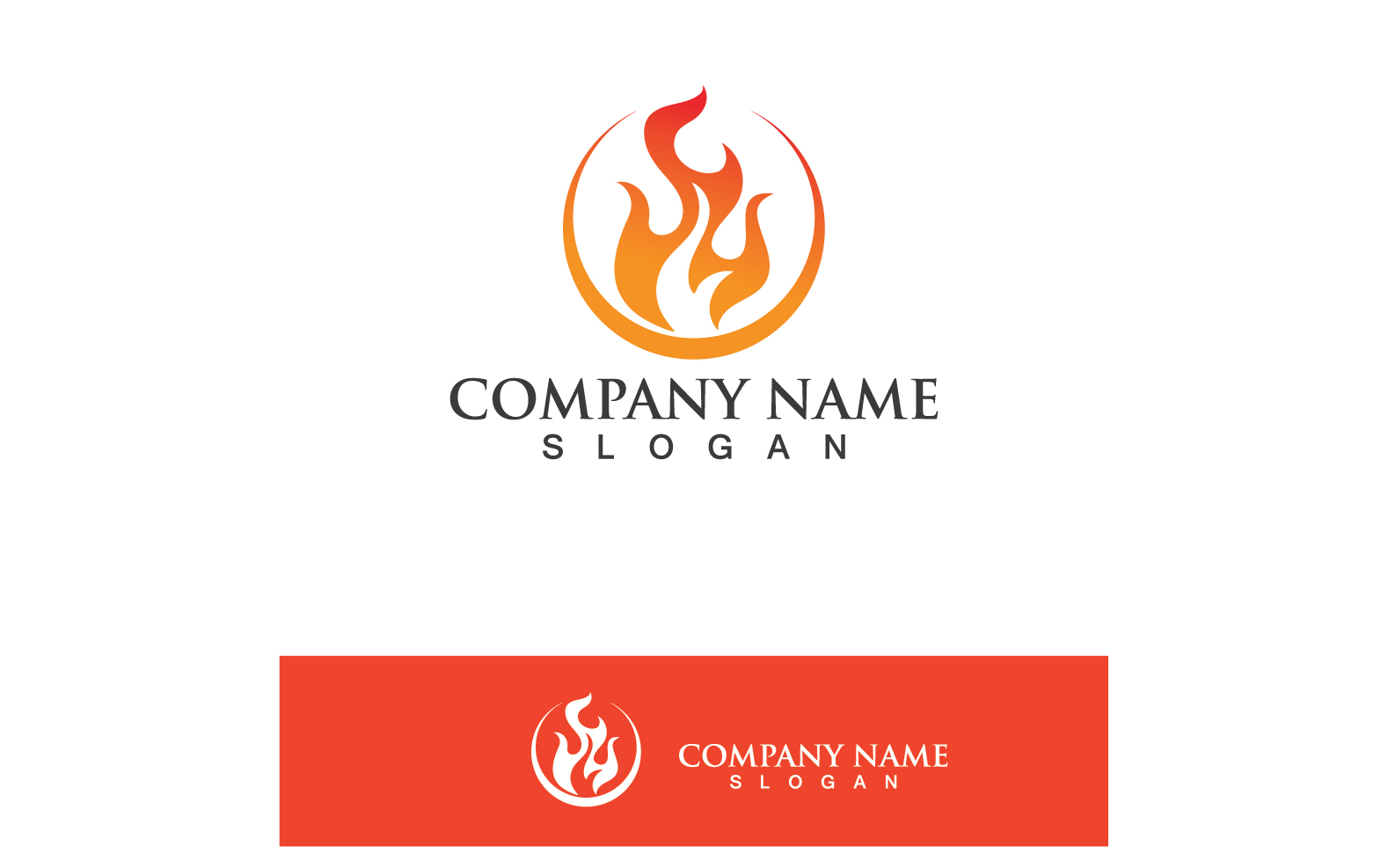 Fire Flame Ho Burn Logo And Symbol Vector V17