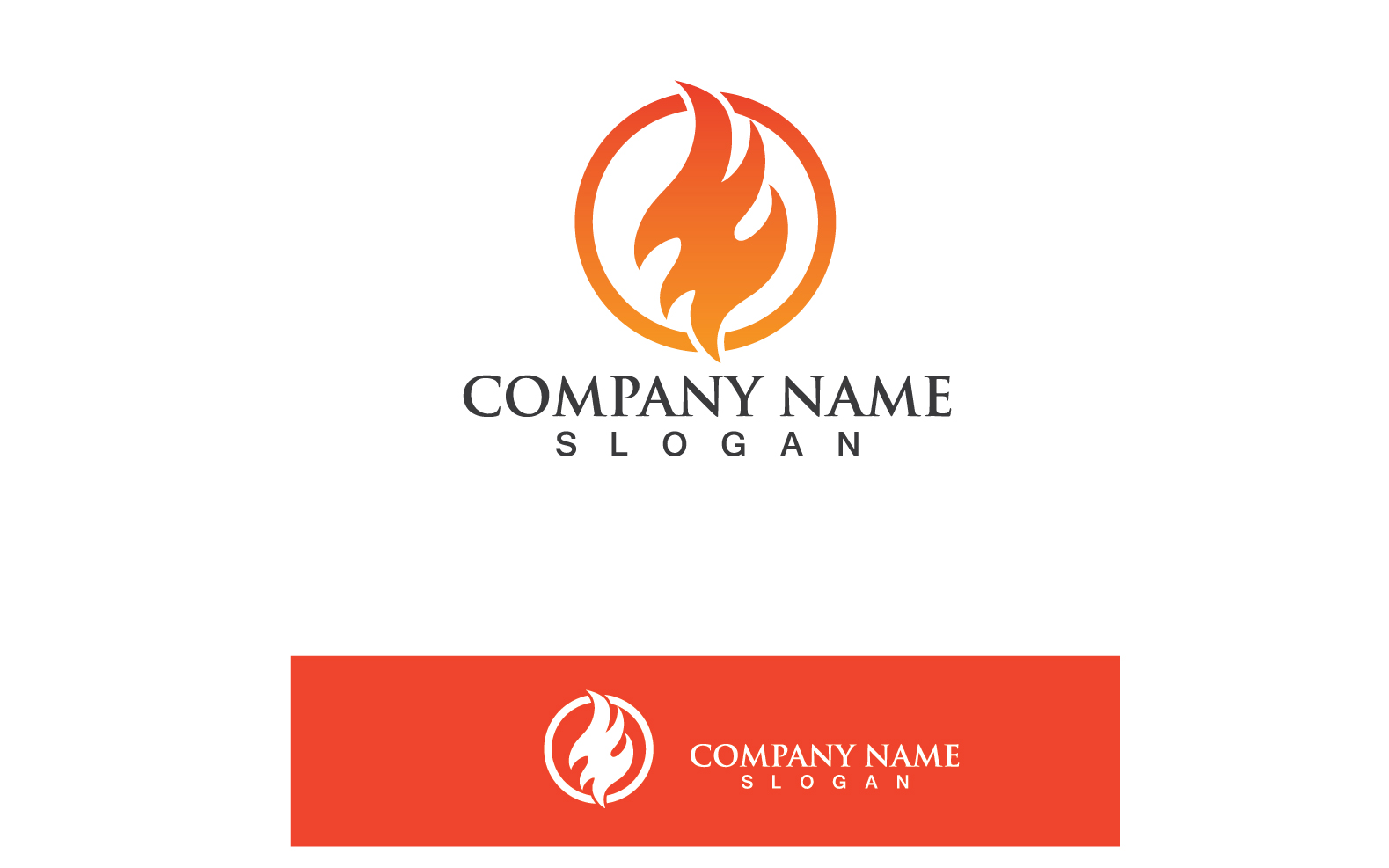 Fire Flame Ho Burn Logo And Symbol Vector V18