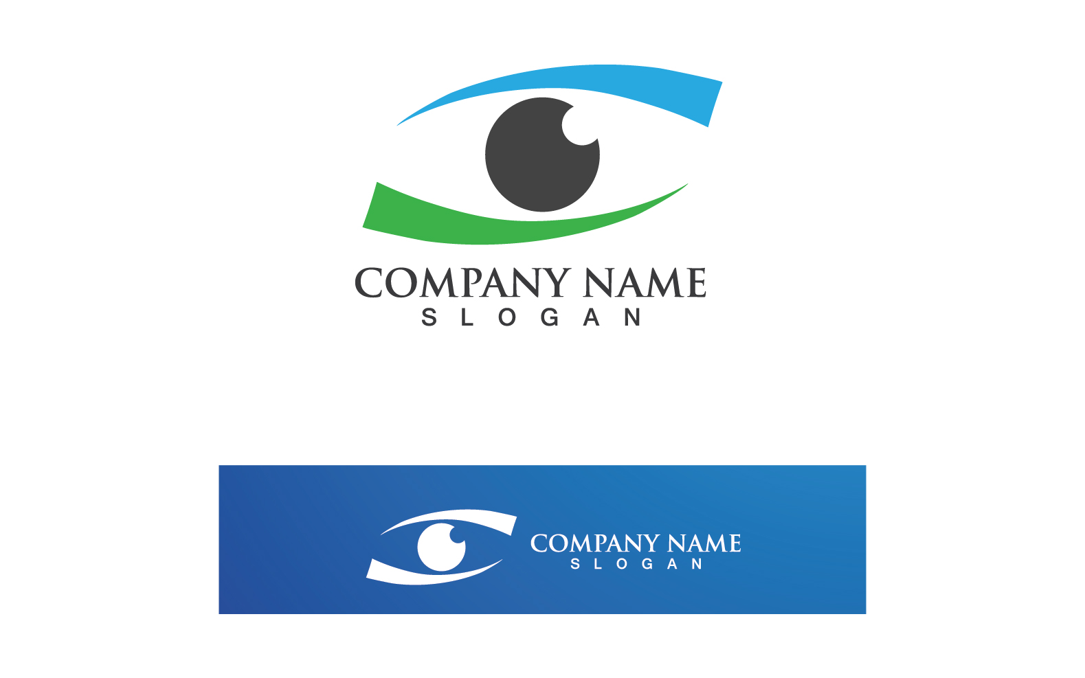 Eyes Care Health Vector Elements Logo V4