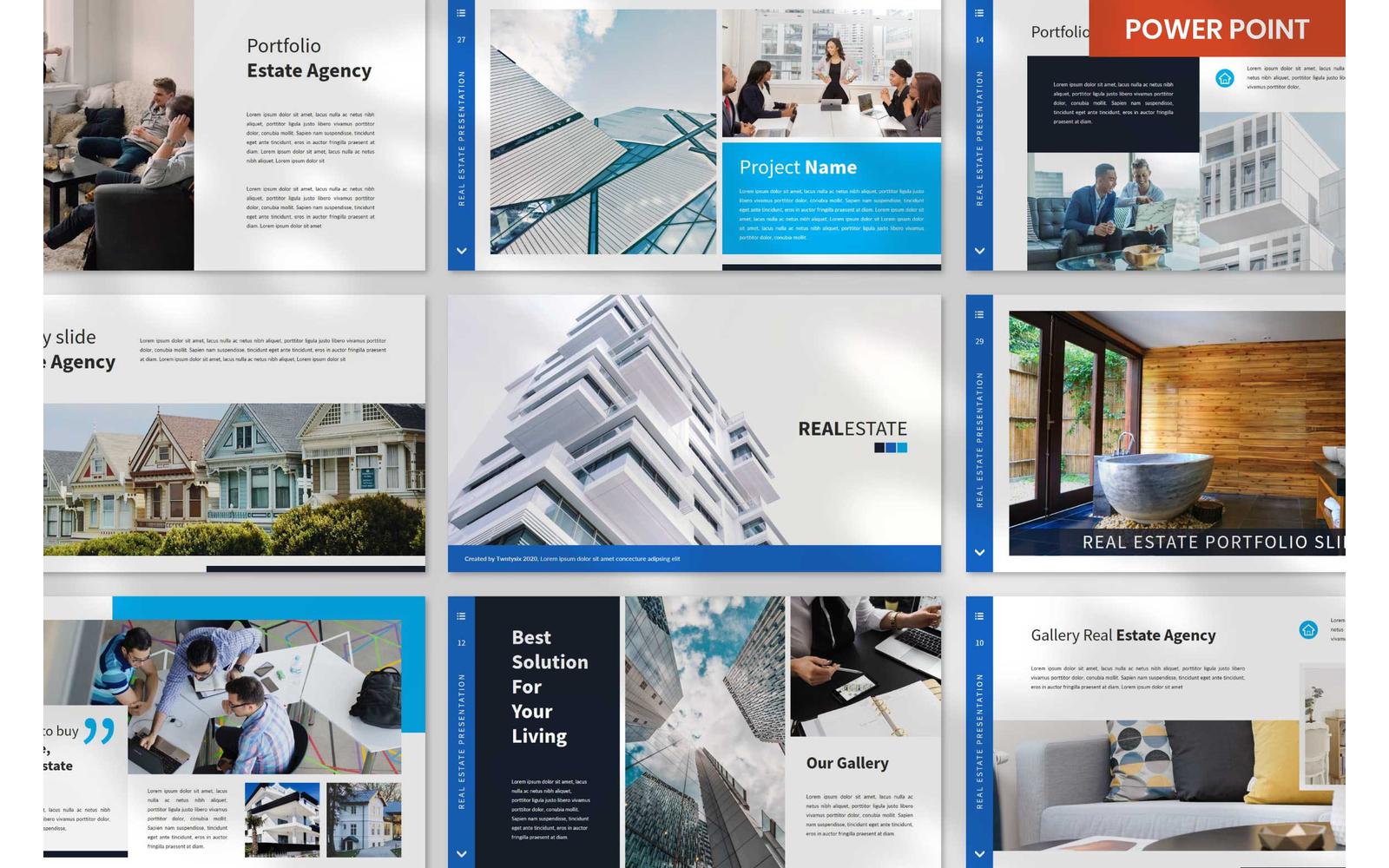 Real Estate Multipurpose PowerPoint Presentation Template