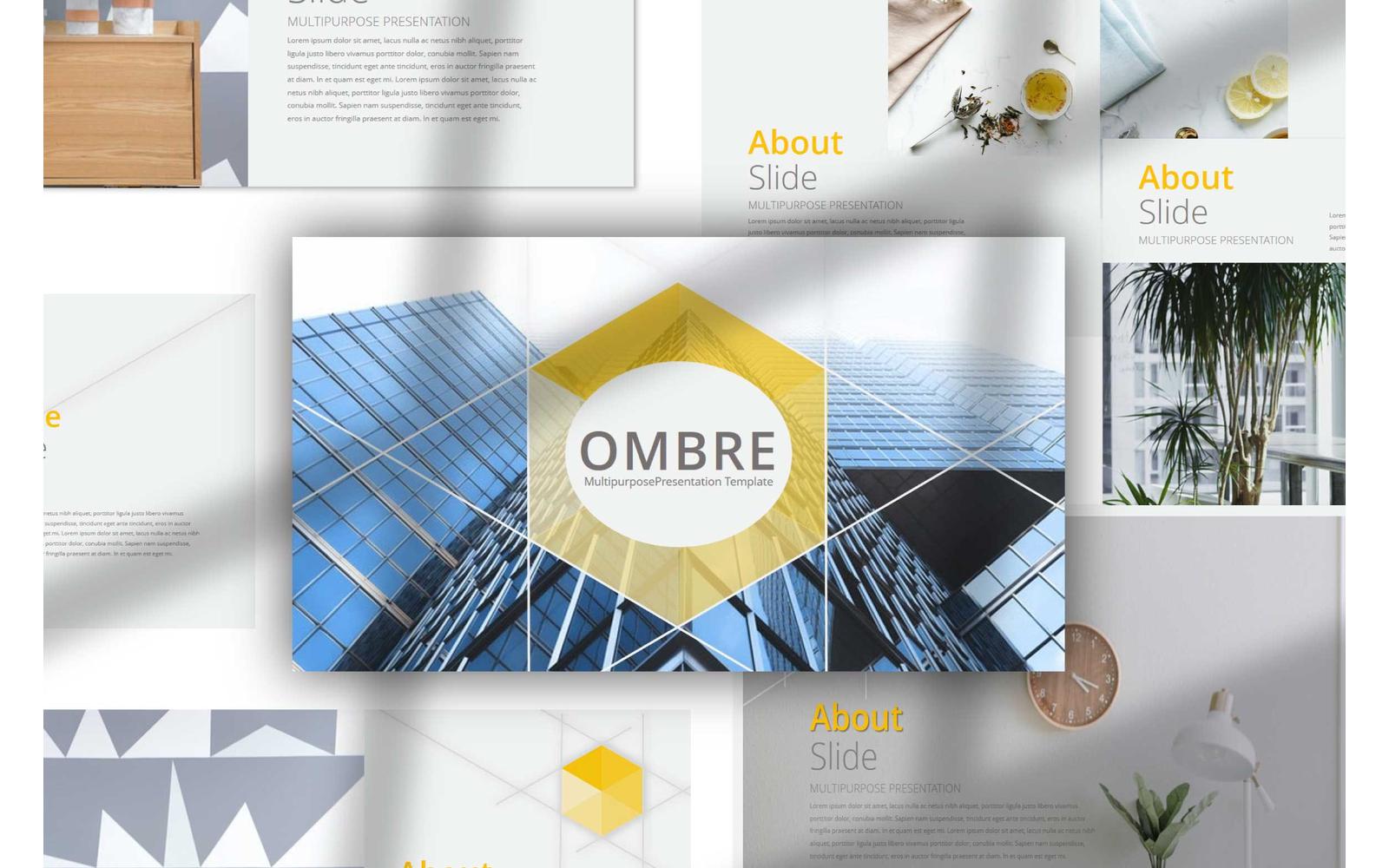 Ombre Multipurpose PowerPoint Presentation