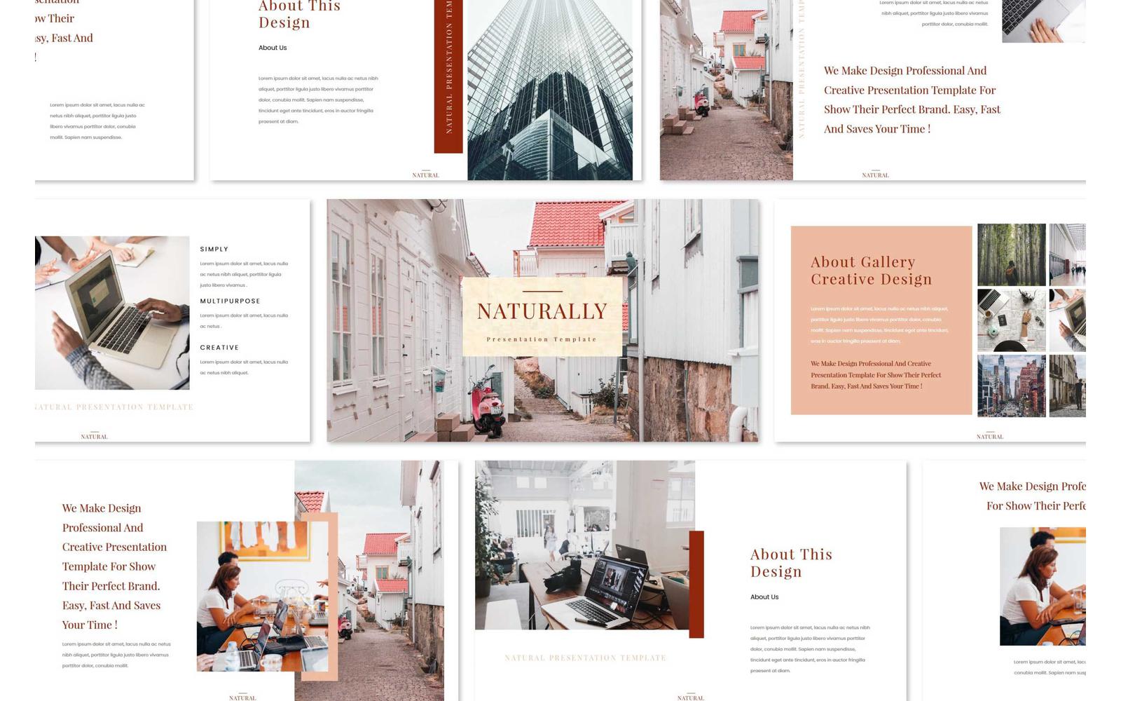 Naturally - PowerPoint Presentation Templates