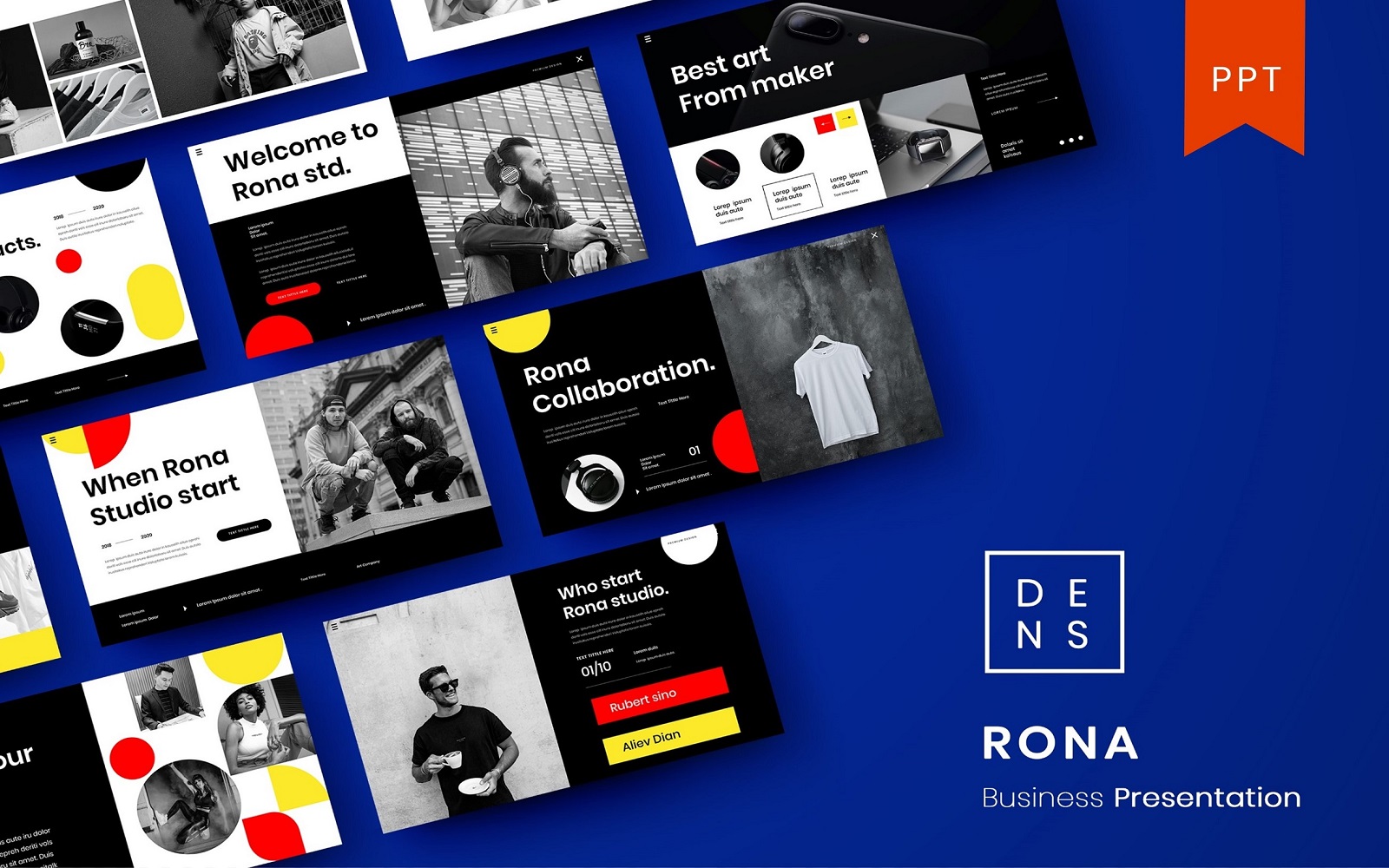 Rona – Business Keynote Template