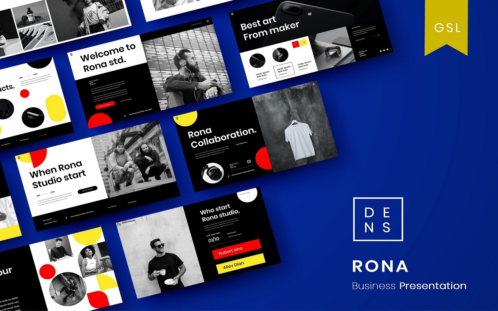 Rona - Business Google Slide Template