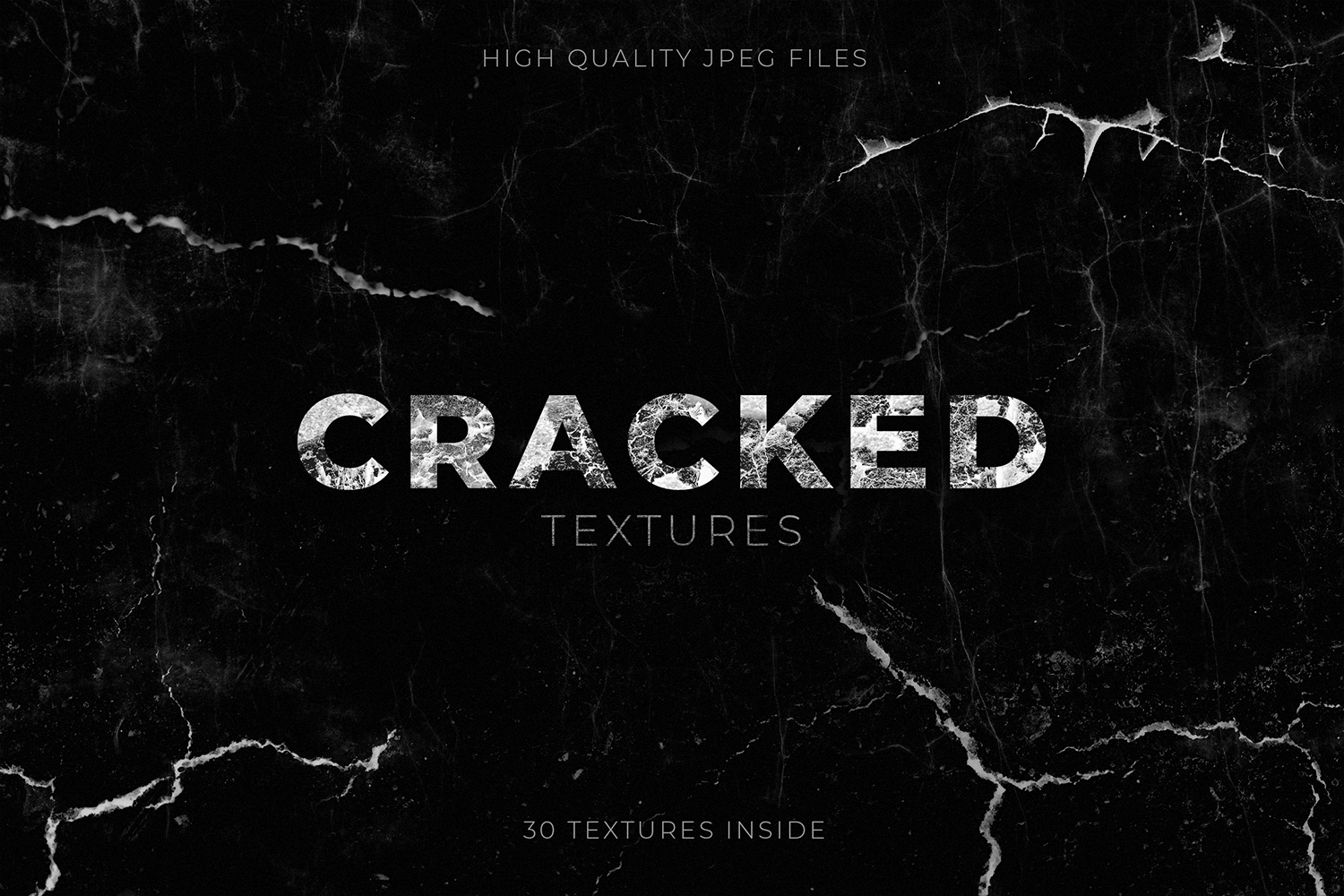 Cracked Textures - Overlays Pack