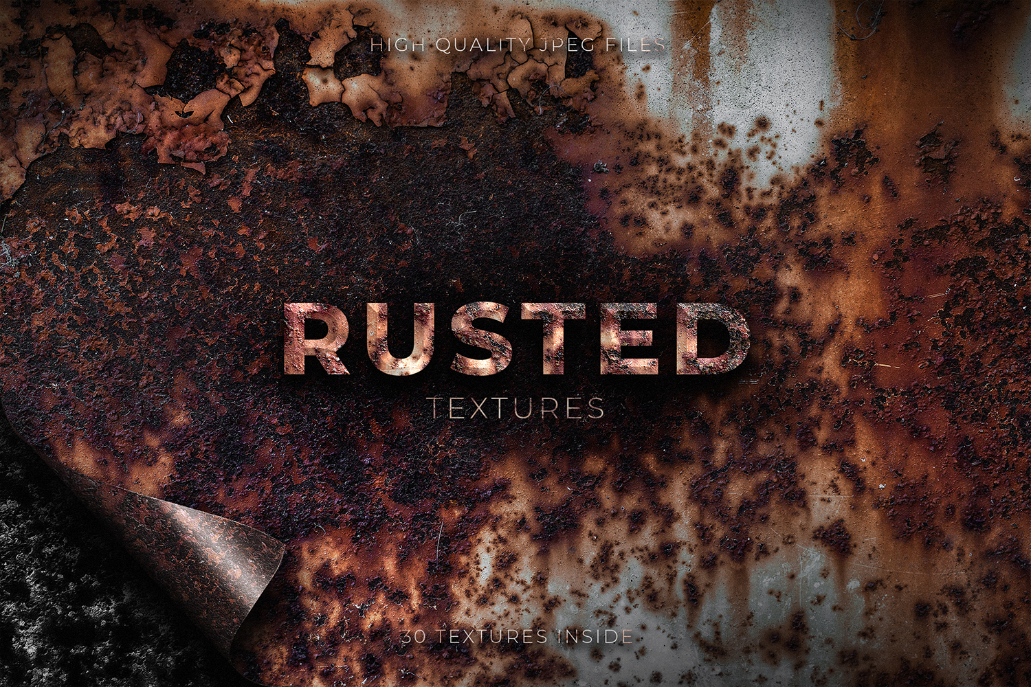 Rusted Textures & Backgrounds Pack