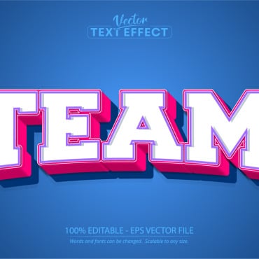 Team Typography Illustrations Templates 272575