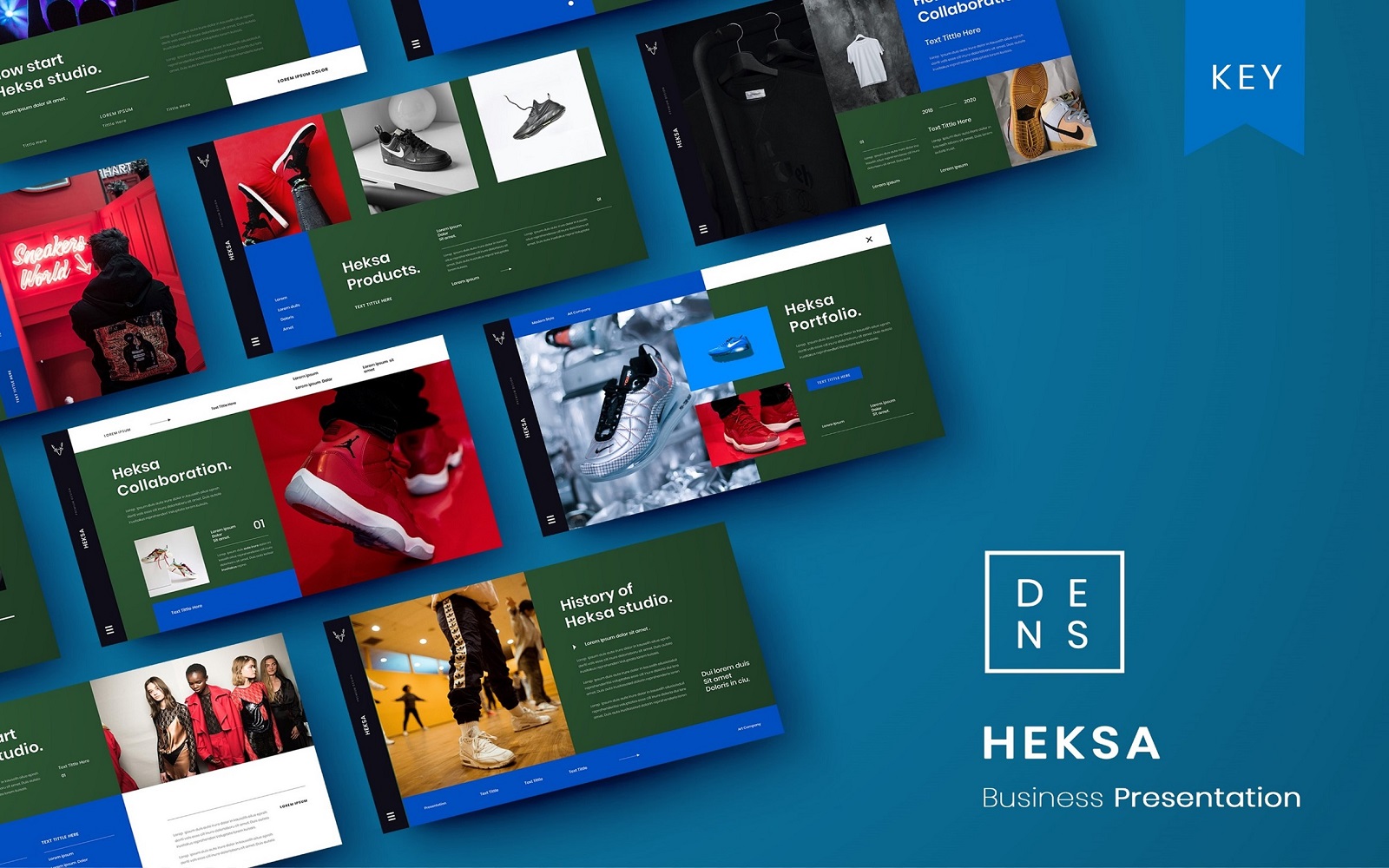 Heksa – Business Keynote Template