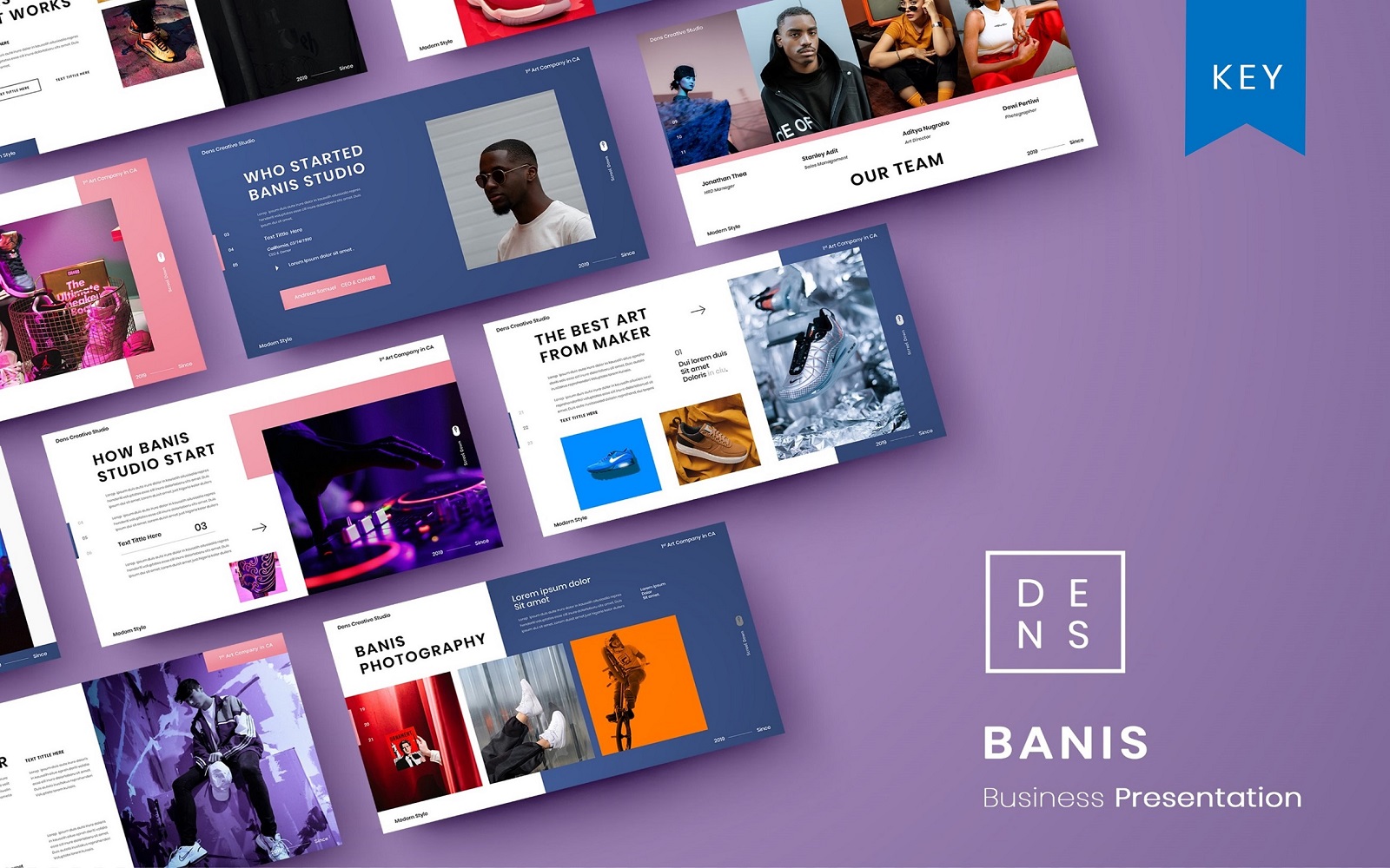 Banis – Business Keynote Template