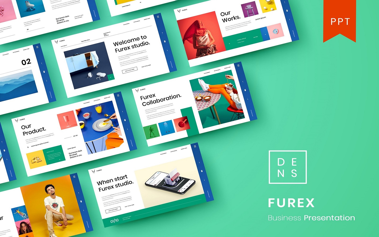 Furex – Business PowerPoint Template