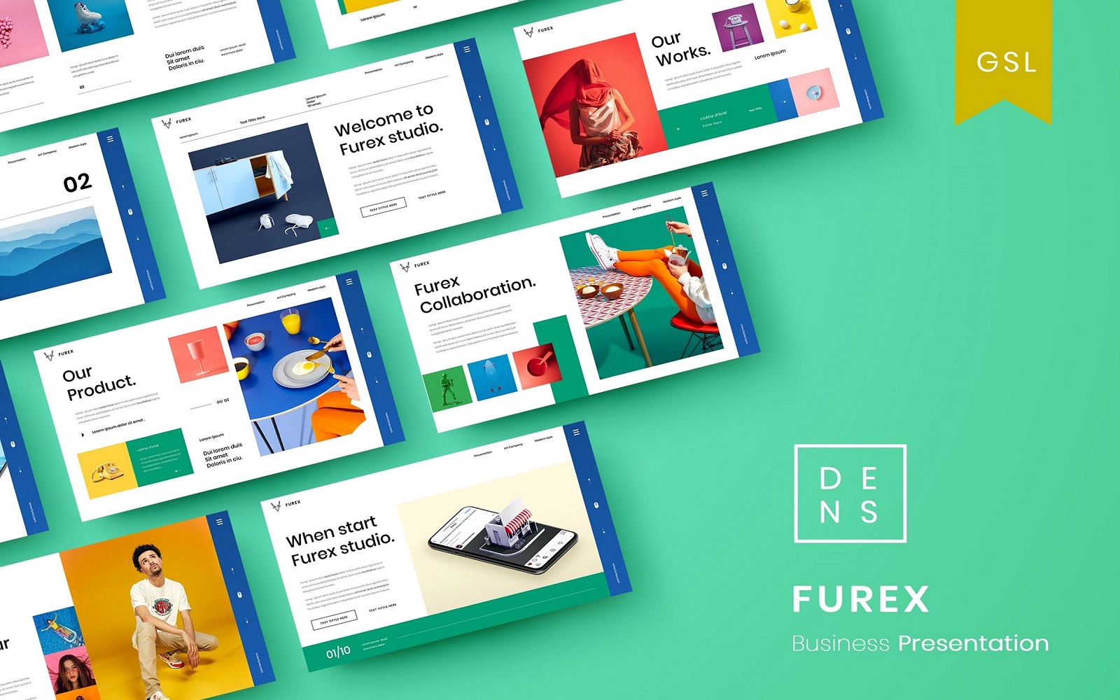 Furex - Business Google Slide Template