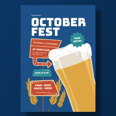 Octoberfest Festival Corporate Identity 272628