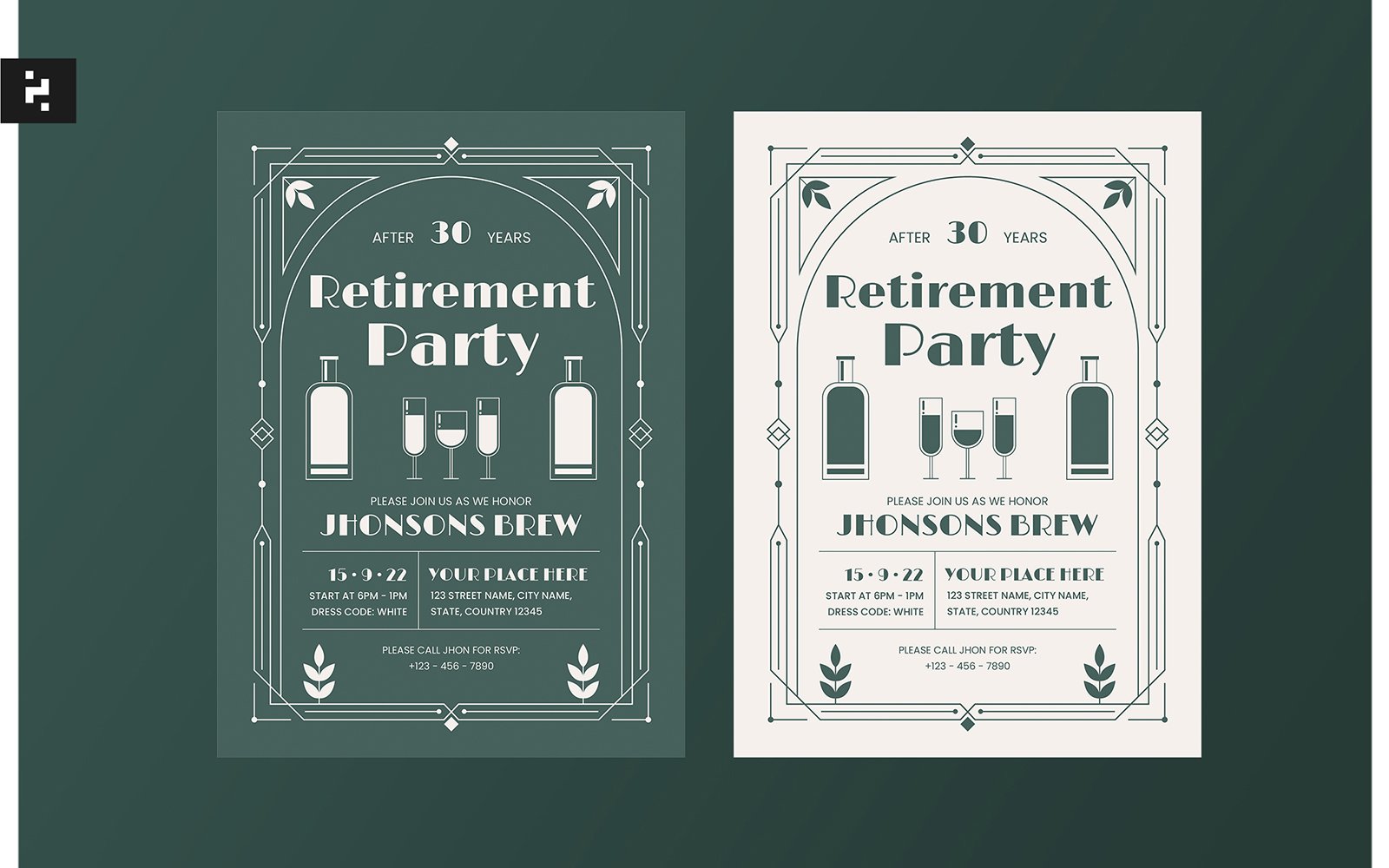 Retirement Party Invitation